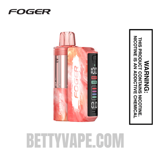 And Blue Flavor Foger Switch Pro Kit 30,000 Puffs Vape (Pink Lemonade Vape  30000 Puffs
