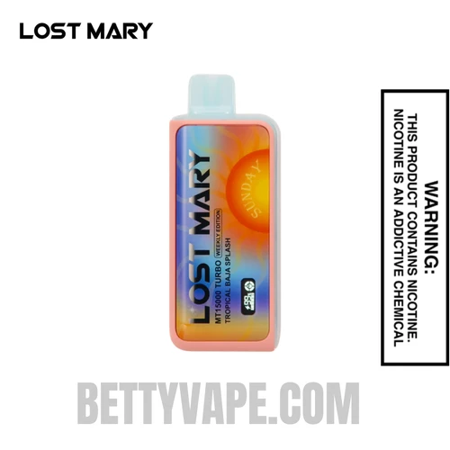 Tropical Baja Splash Lost Mary MT15000 Turbo Vape (Sunday)