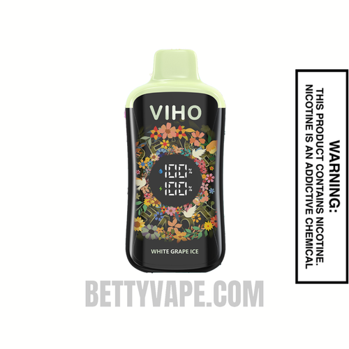 White Grape Ice VIHO Supercharge Pro 20K Disposable Vape