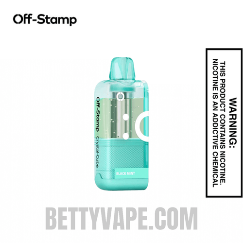 Black Mint Off Stamp X Cube Crystal Cube 35K Vape Pod