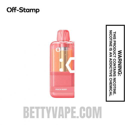 Peach Berry Off Stamp X Cube Crystal Cube 35K Vape Pod