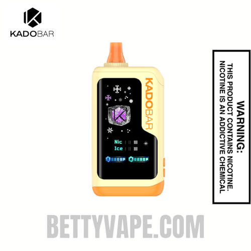 Mango Pudding Kado Bar NI40K Ice-Nic Control Disposable Vape