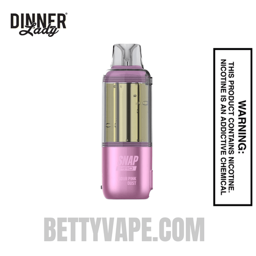 Sour Pink Dust Dinner Lady Snap Pro 35K Disposable Vape Pod