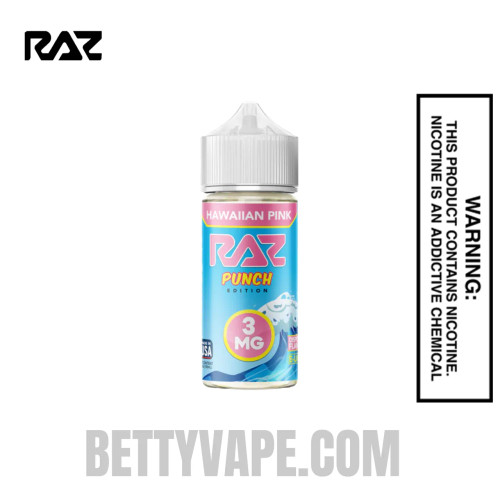 Hawaiian Pink RAZ Vape Juice 100 ML -3MG