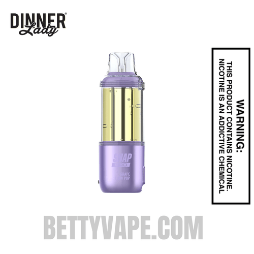 Grape Blow Pop Dinner Lady Snap Pro 35K Disposable Vape Pod