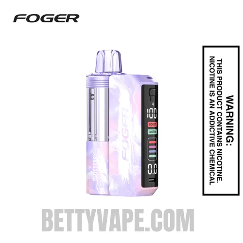 Blueberry Cotton Candy Foger Switch Pro 30K Disposable Vape Kit