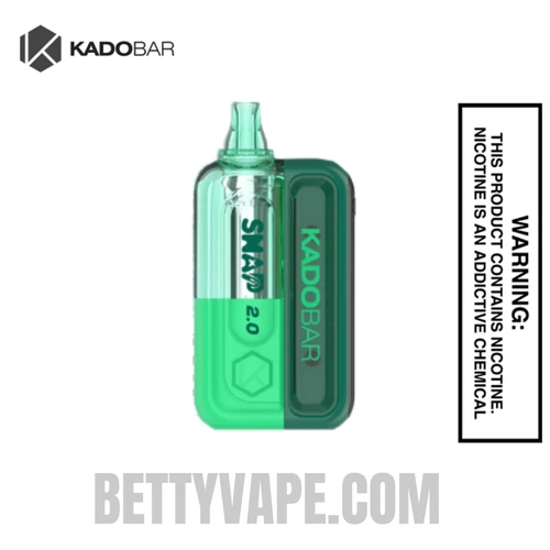 Cool Mint Kado Bar Snap 2.0 35K Disposable Vape Kit