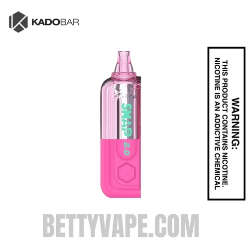 Raspberry Peach Lime Kado Bar Snap 2.0 35K Disposable Vape Pod