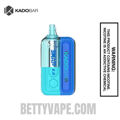 Frozen Blueberry Kado Bar Snap 2.0 35K Disposable Vape Kit