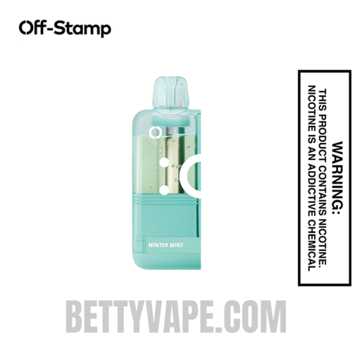 Winter Mint Off Stamp X Crystal Cube 35K Disposable Vape Pod