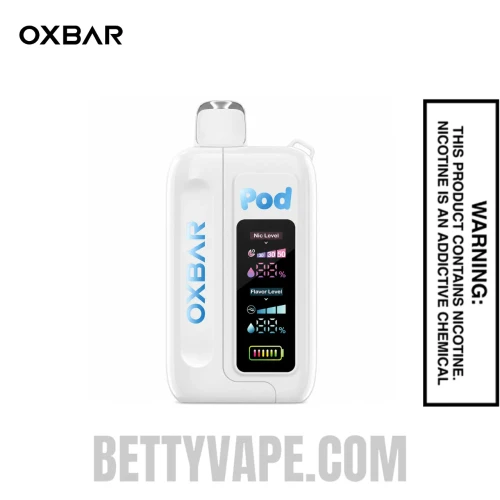 Clear OXBAR X Pod Juice Nic-Switch 35K Disposable Vape