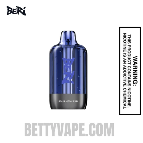 Sour Neon Fab Beri Cliq 50K Disposable Vape Pod