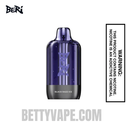 Black Razz Ice Beri Cliq 50K Disposable Vape Pod