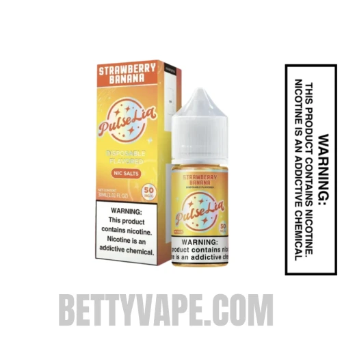Strawberry Banana Pulse Liq Salt Nic 30ML With Package box