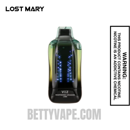 Raspberry Dragon Lime Lost Mary VIZ 55K Disposable Vape
