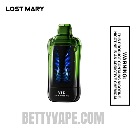 Sour Apple Ice Lost Mary VIZ 55K Disposable Vape