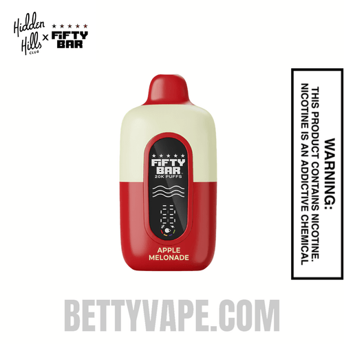 Apple Melonade Hidden Hills X Fifty Bar 20k Disposable Vape