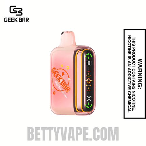 White Peach Geek Bar Pulse 2 Hubba Edition Disposable Vape