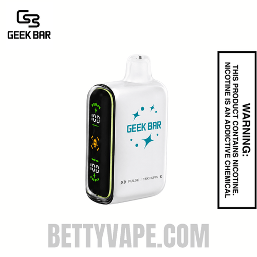 Clear Geek Bar Pulse Disposable Vape