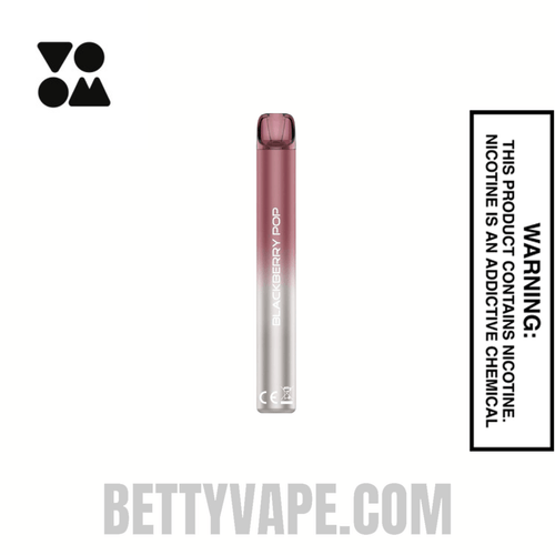Blackberry Pop Voom Mesh 3000 Puffs Disposable Vape