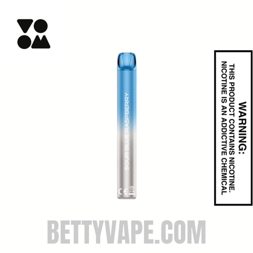 Sour Blue Raspberry Voom Mesh 3000 Puffs Disposable Vape