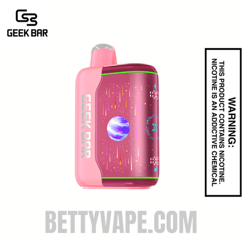 White Peach Raspberry Geek Bar Pulse X2 Disposable Vape