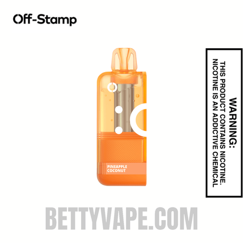Pineapple Coconut Off Stamp X Crystal Cube 35K Disposable Vape Pod