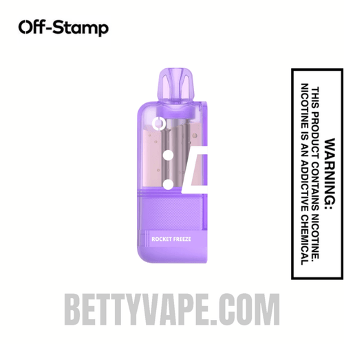 Rocket Freeze Off Stamp X Crystal Cube 35K Disposable Vape Pod