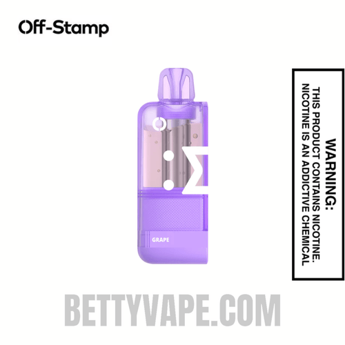 Grape Off Stamp X Crystal Cube 35K Disposable Vape Pod