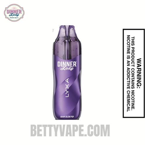 Grape Blow Pop Dinner Lady LYXA 30K Disposable Vape