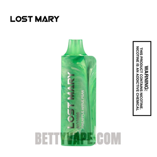 Pineapple Apple Pear Lost Mary Disposable Vape 5000 Puffs