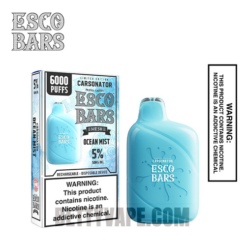 Ocean Mist Esco Bar 6000 Puffs Disposable Vape