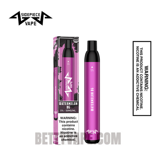 Watermelon BG Sidepiece SP2500 Disposable Vape