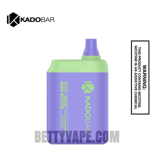 Strawberry Sunset Kado Bar Disposable Vape 5000 Puffs Strawberry Sunset Kado Bar Disposable Vape 5000 Puffs