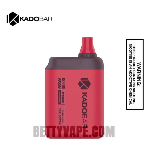 Chilled Red Apple Kado Bar Disposable Vape 5000 Puffs Chilled Red Apple Kado Bar Disposable Vape 5000 Puffs