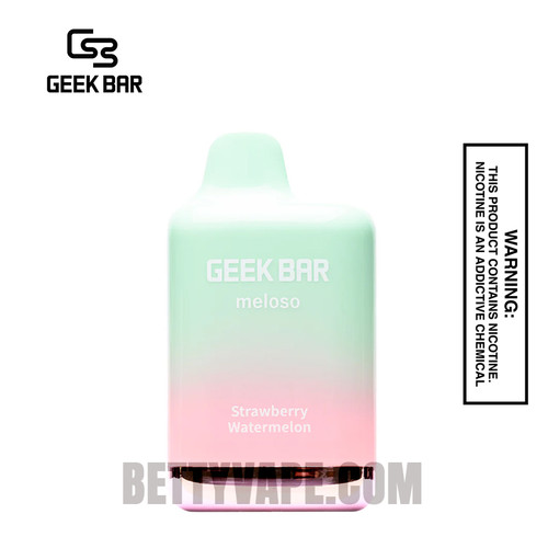 Strawberry Watermelon Geek Bar Meloso MAX Disposable Vape 9000 Puffs