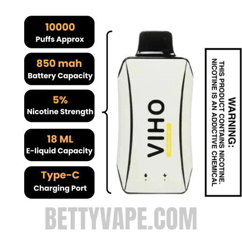 elf bar vape uk Viho Turbo Vape Charging Instructions main image 0