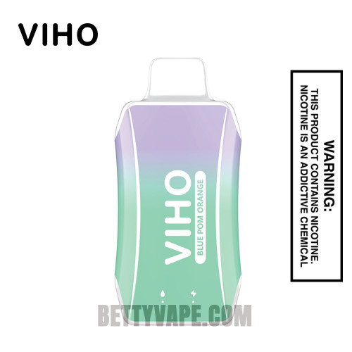 Blue Pom Orange VIHO Turbo Vape 10000 Puffs