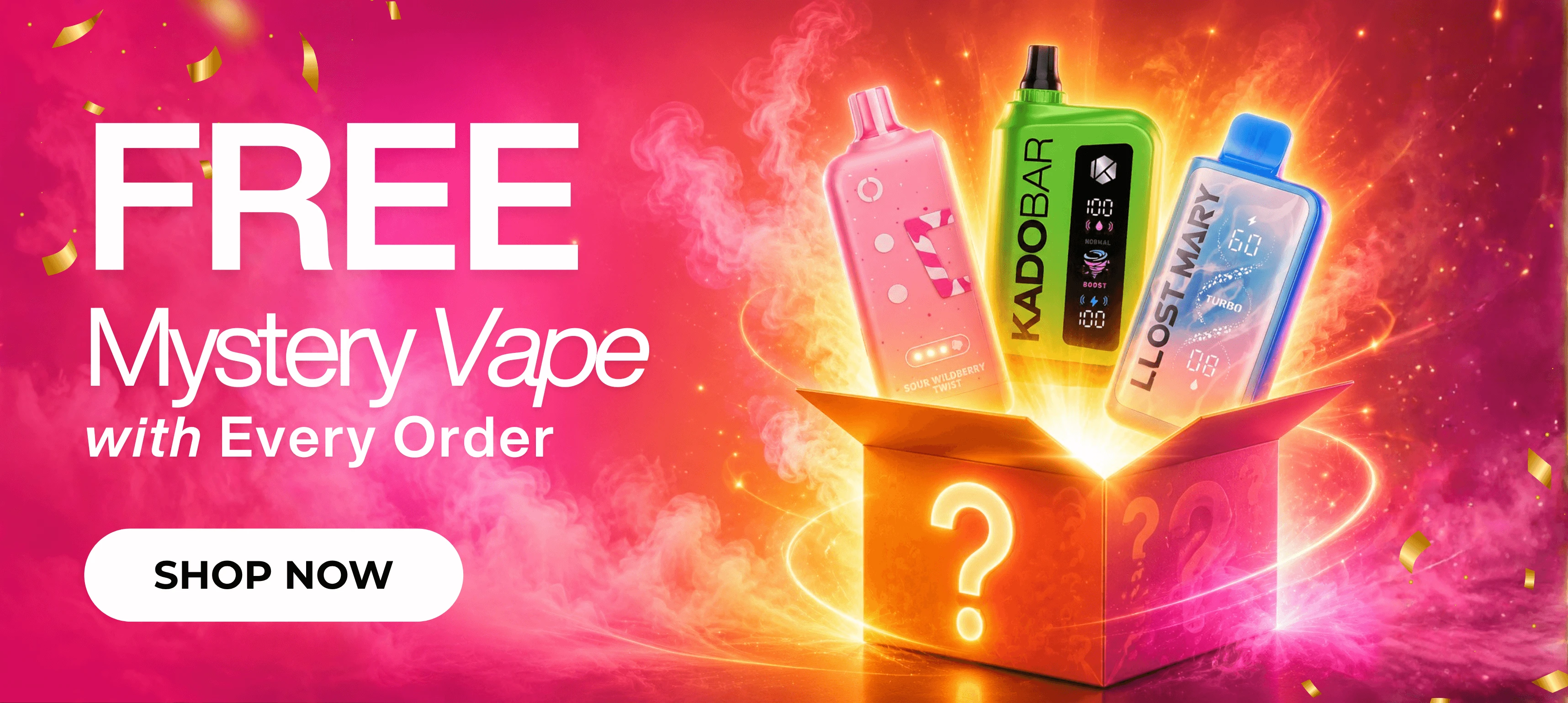 Free Mystery Vape