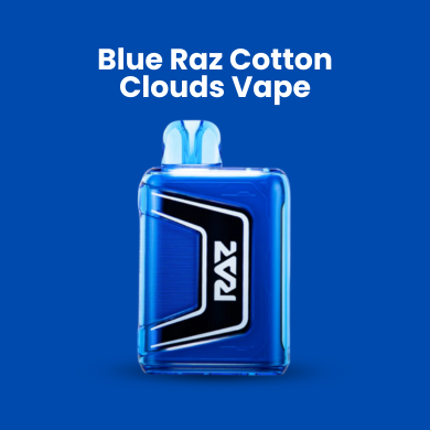 Blue Raz Cotton Clouds Vape
