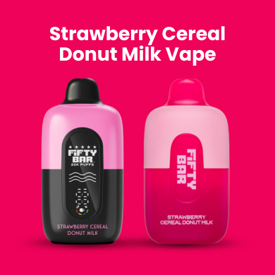 Strawberry Cereal Donut Milk Vape