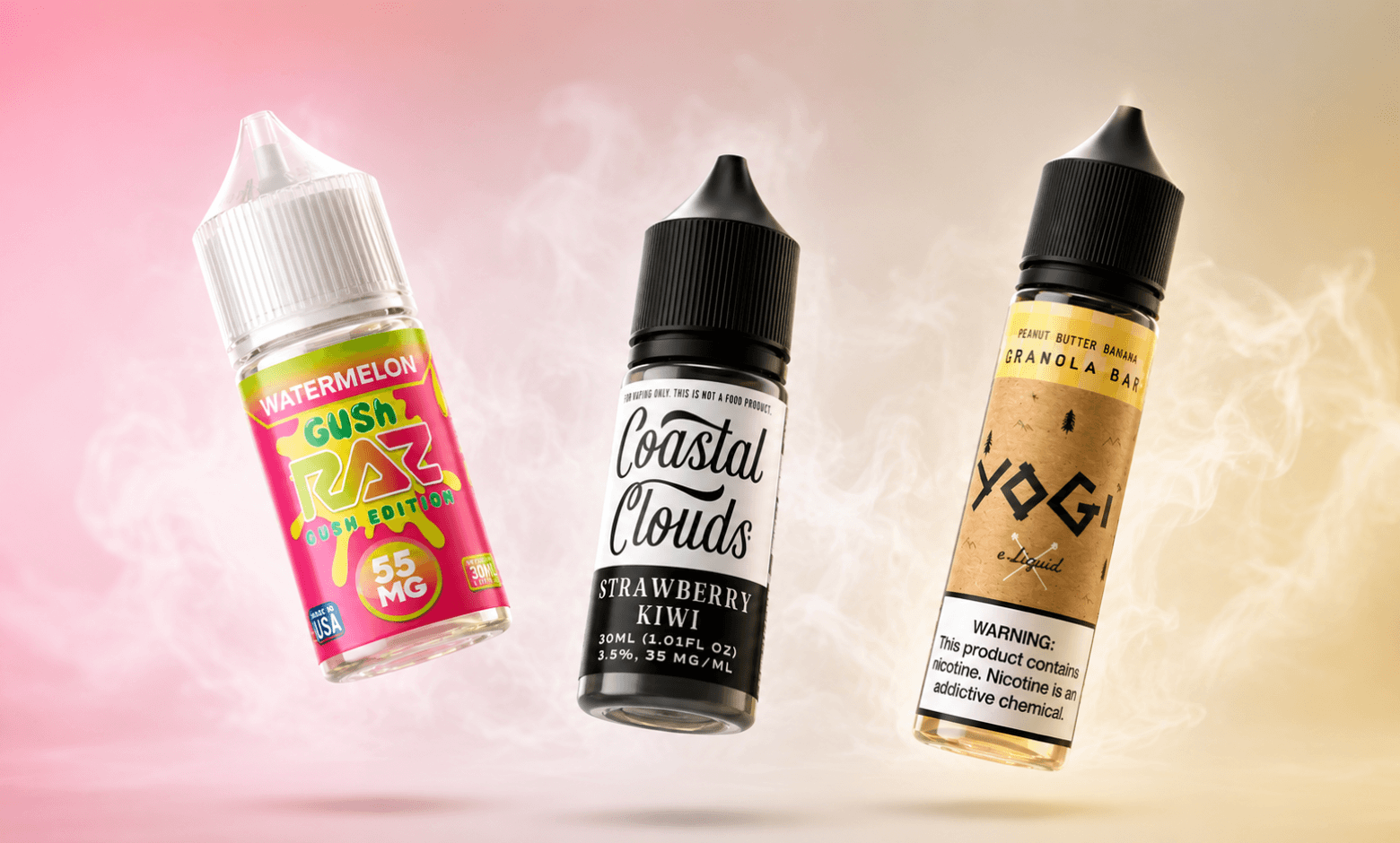 how to choose the best vape juice: device type, nicotine strength and VG/PG blend