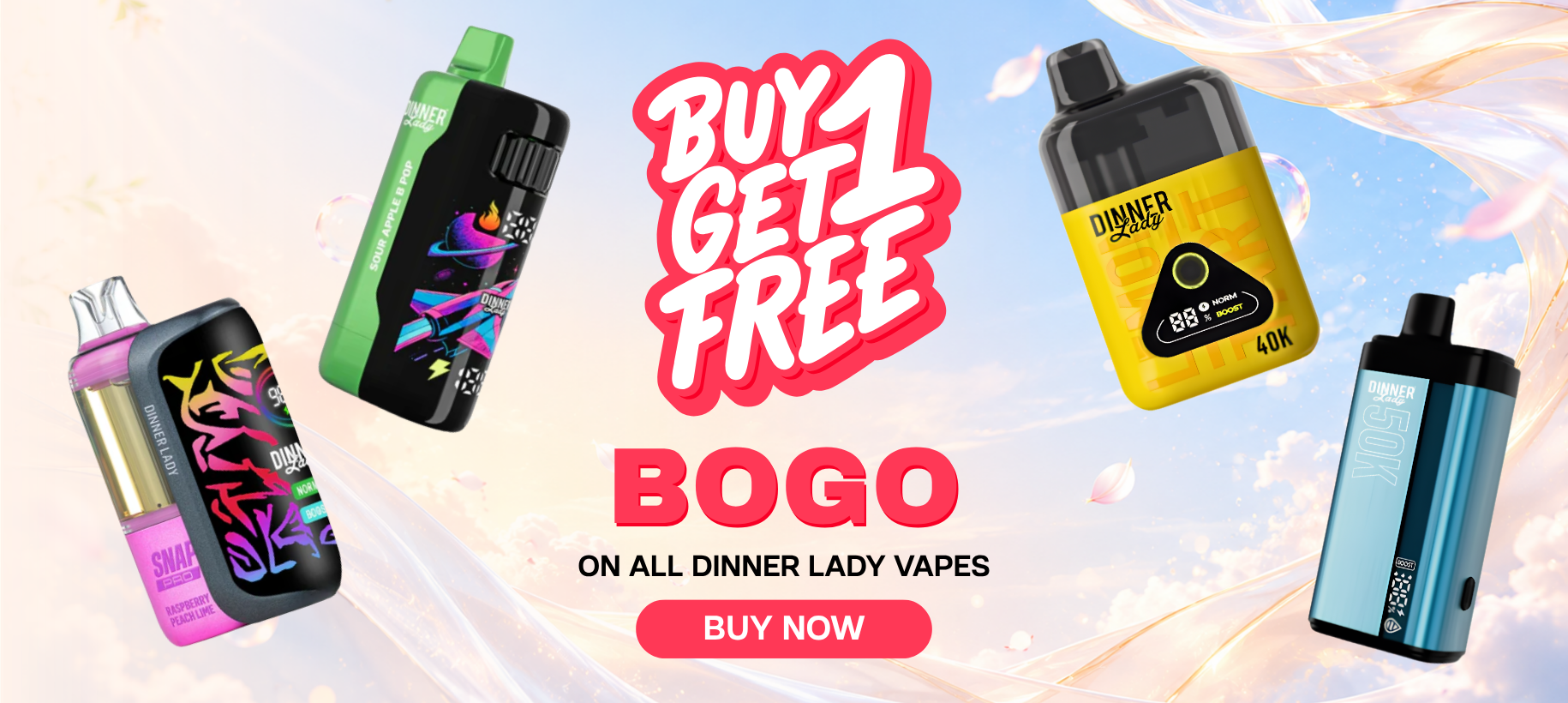 Dinner Lady BOGO Sale banner