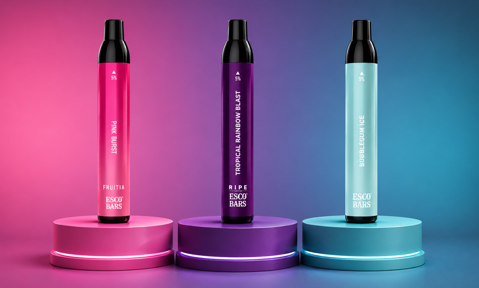 esco bar fruit flavors