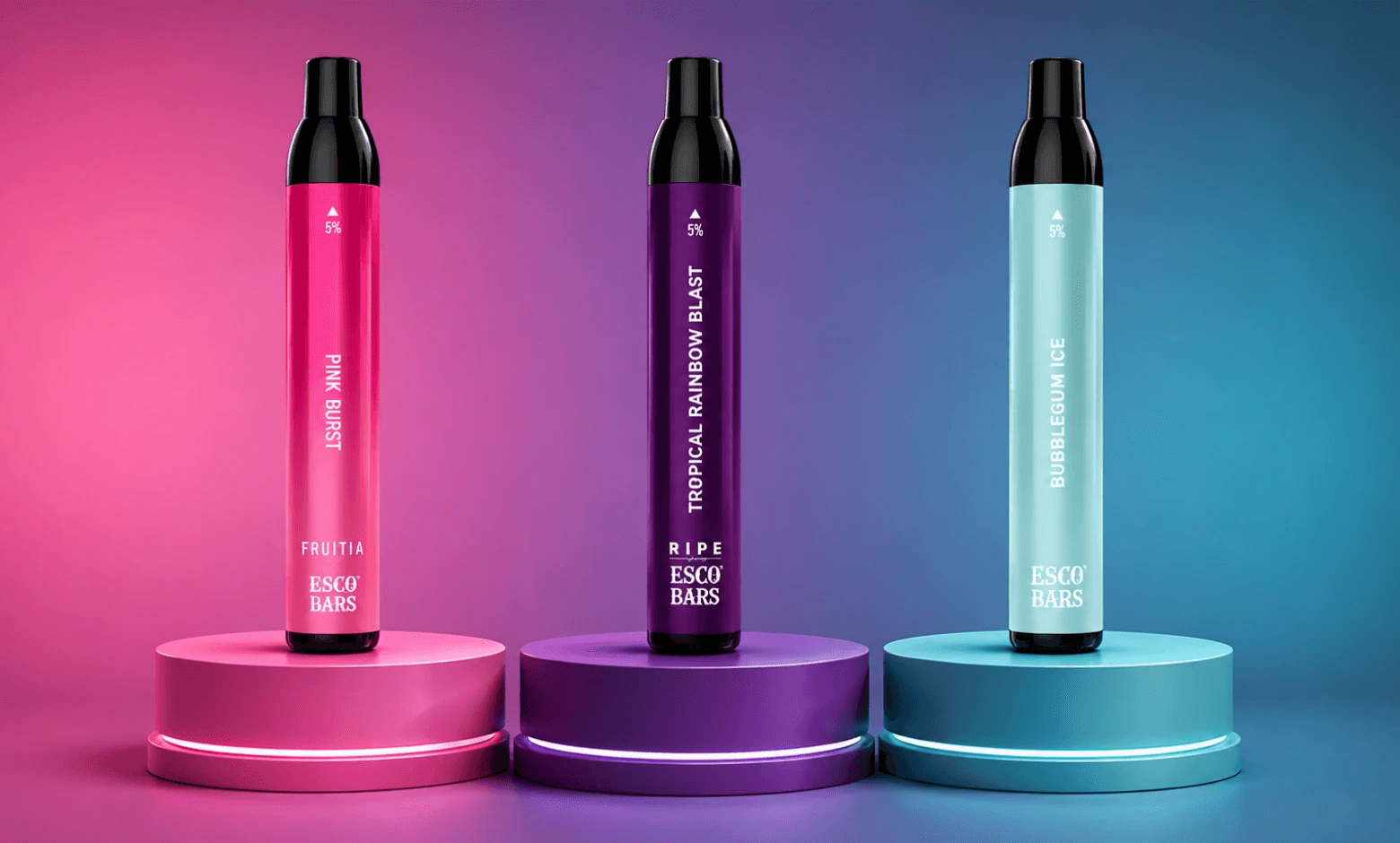 esco bar fruit flavors