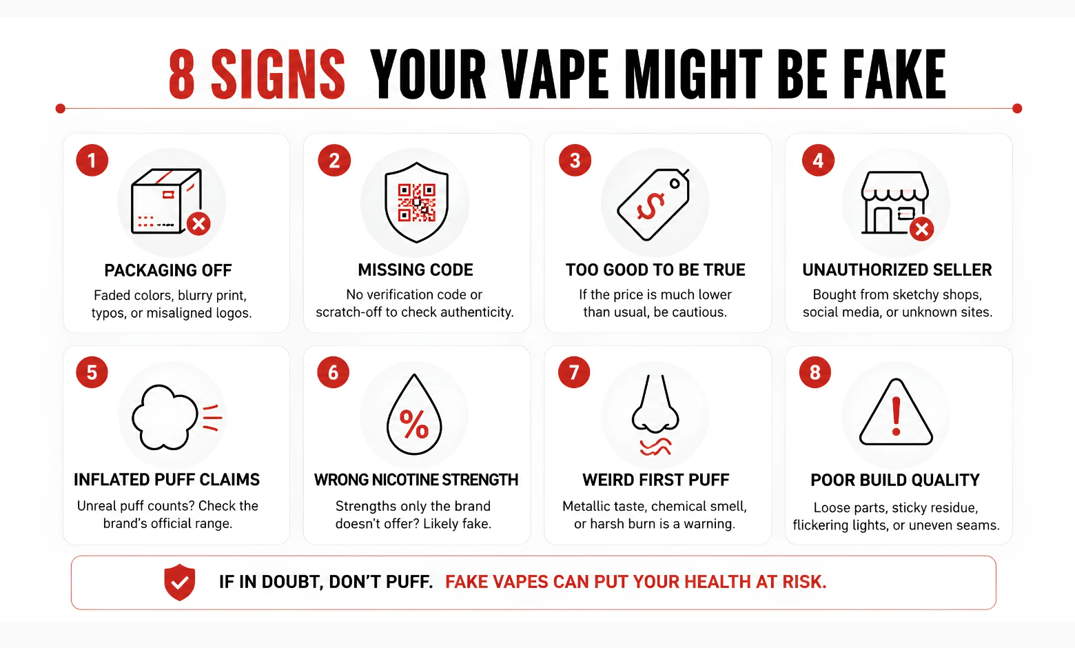 signs your vape might be fake