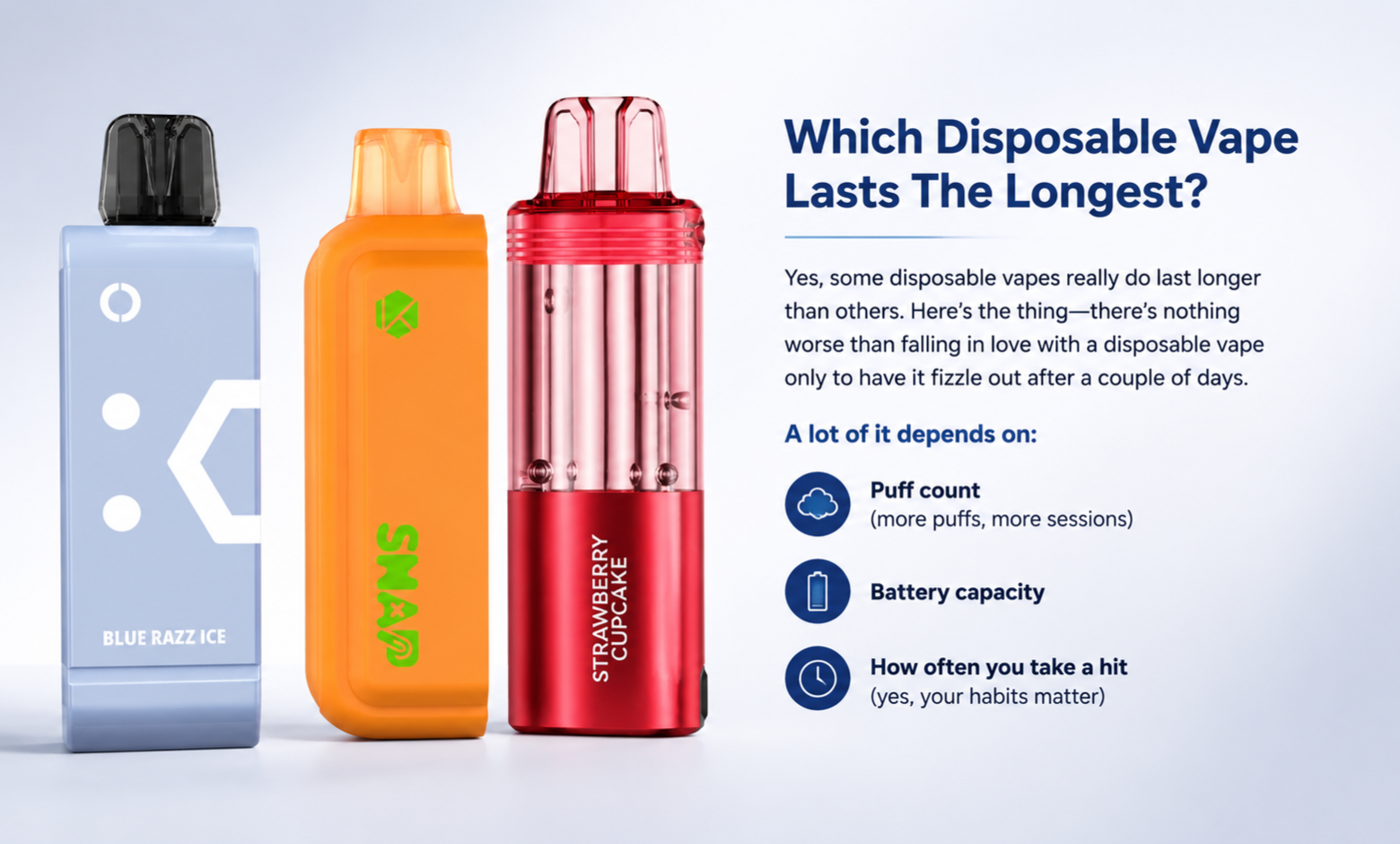 which disposable vape lasts the longest