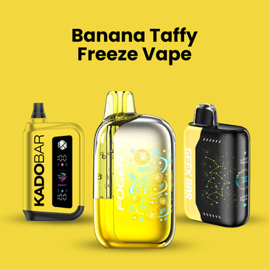 Banana Taffy Freeze Vape