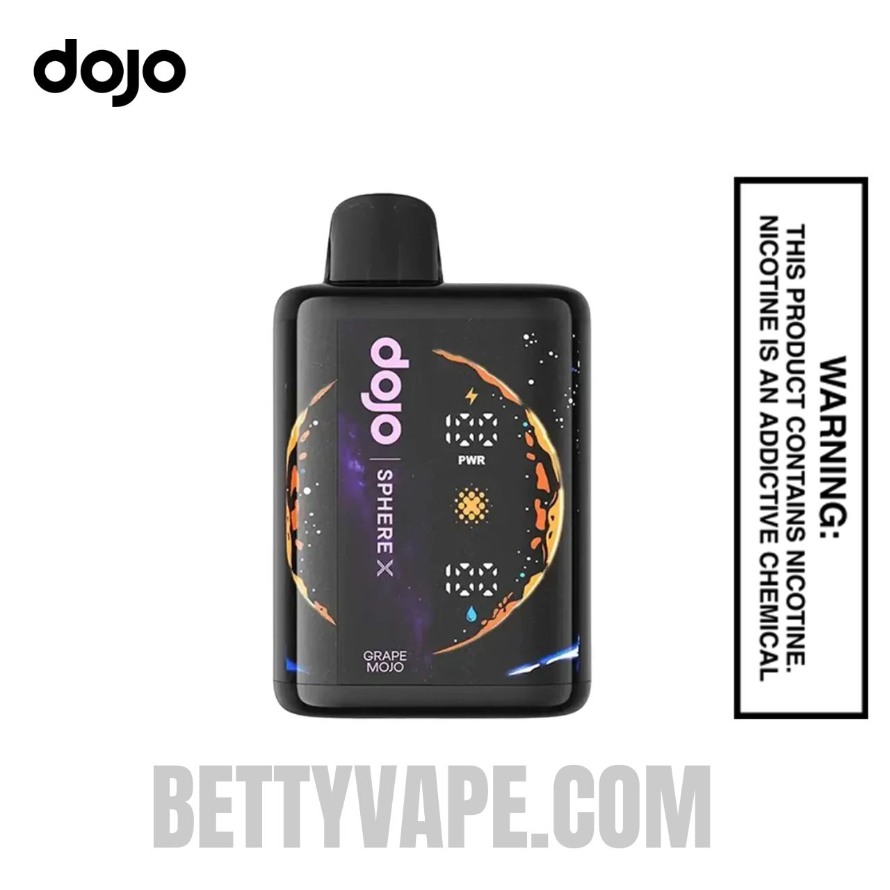 mojo disposable vape Grape Mojo Dojo Sphere X 40K Disposable Vape