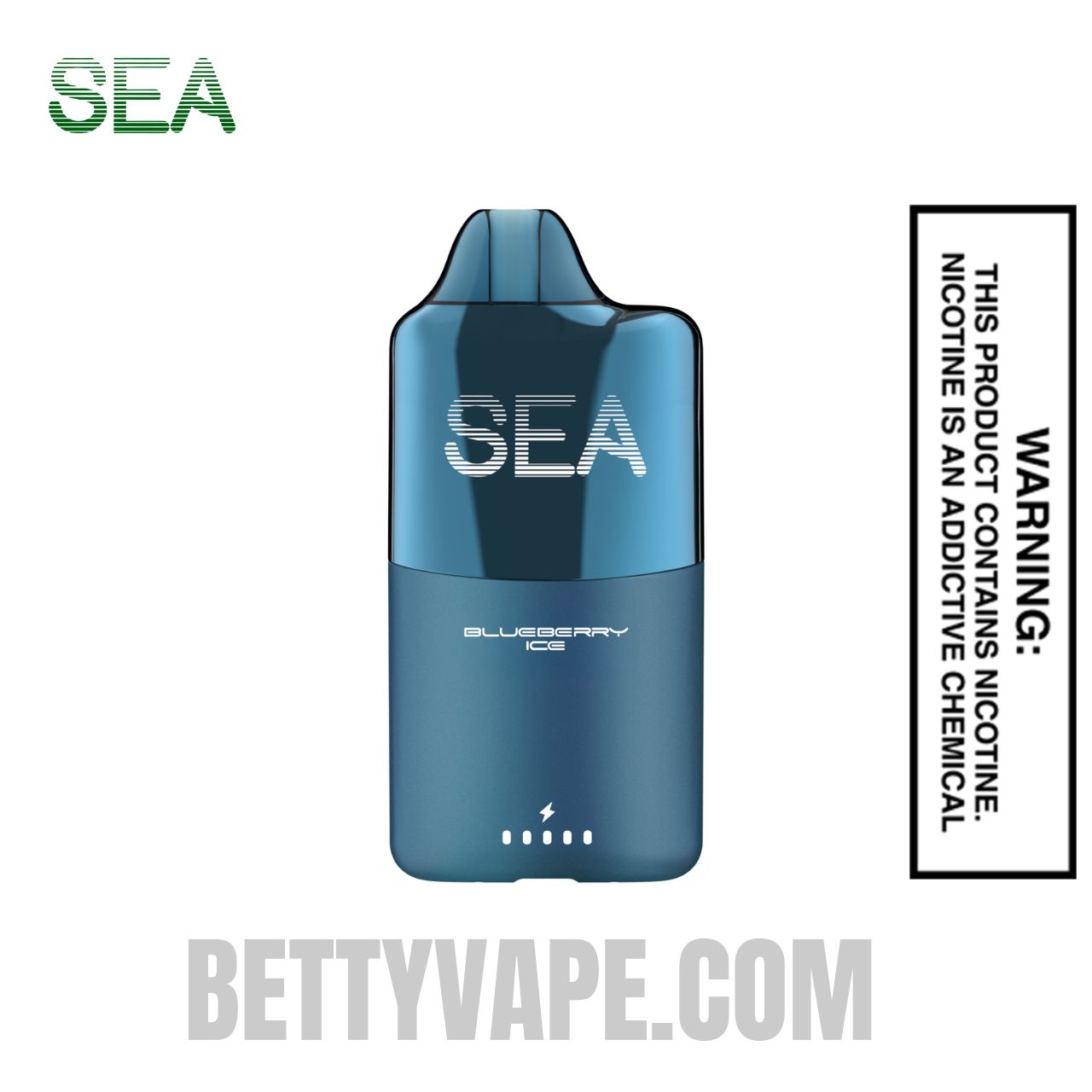 Blueberry Ice SEA XS 15000 Puffs Disposable Vape | BettyVape Blueberry Ice SEA XS 15000 Puffs Disposable Vape | BettyVape